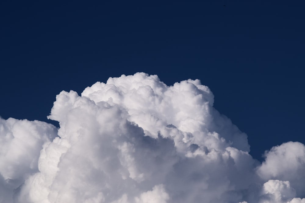 Photo de cumulus blanc