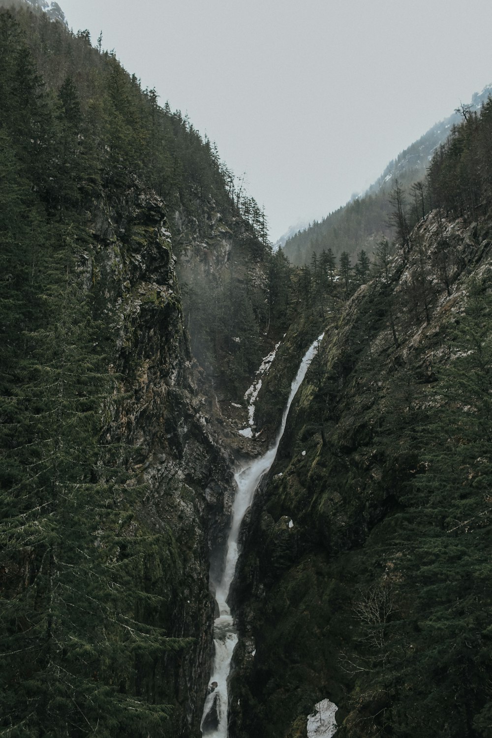 Blick auf Wasserfälle