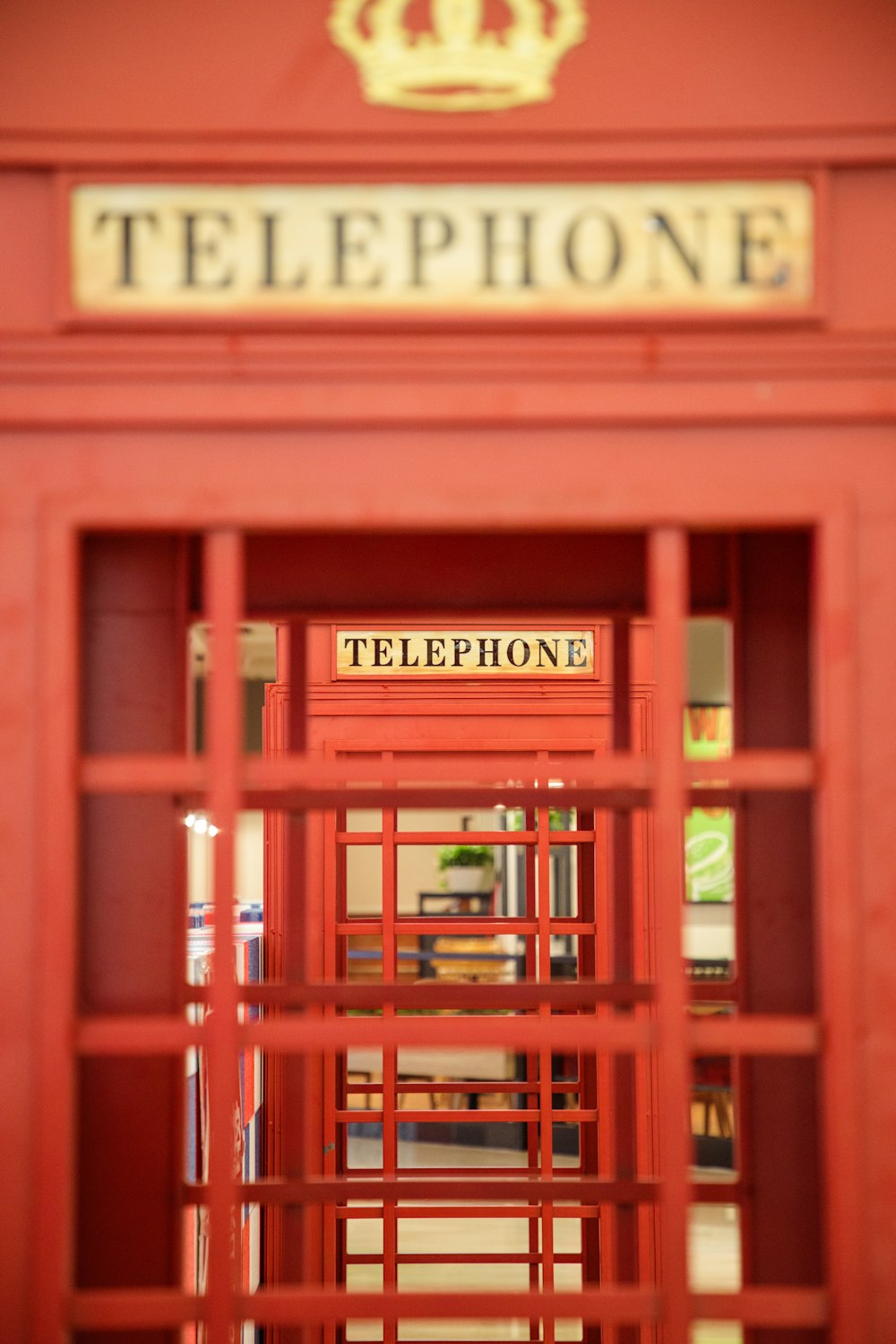 red Telephone booth