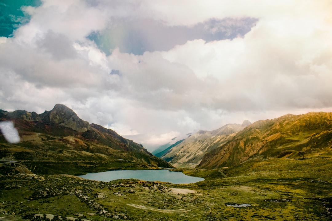 landscape photography of mountain