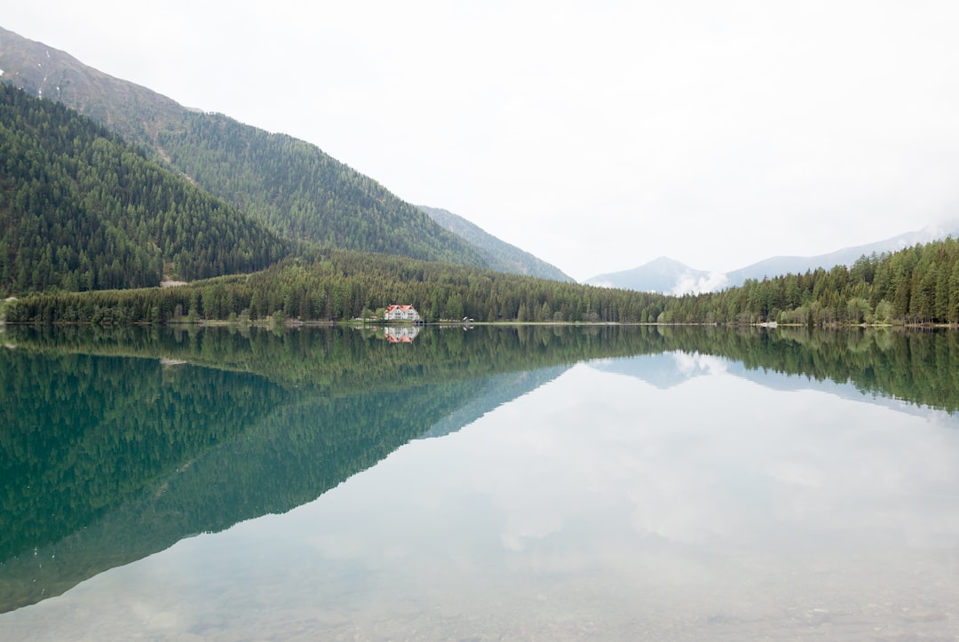 calm lake, The more precisely you contemplate the picture …