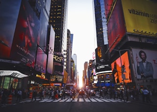 Time Square, New York during daytime