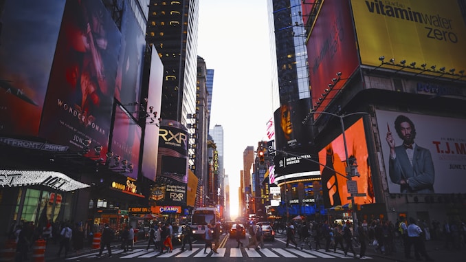 Time Square, New York during daytime