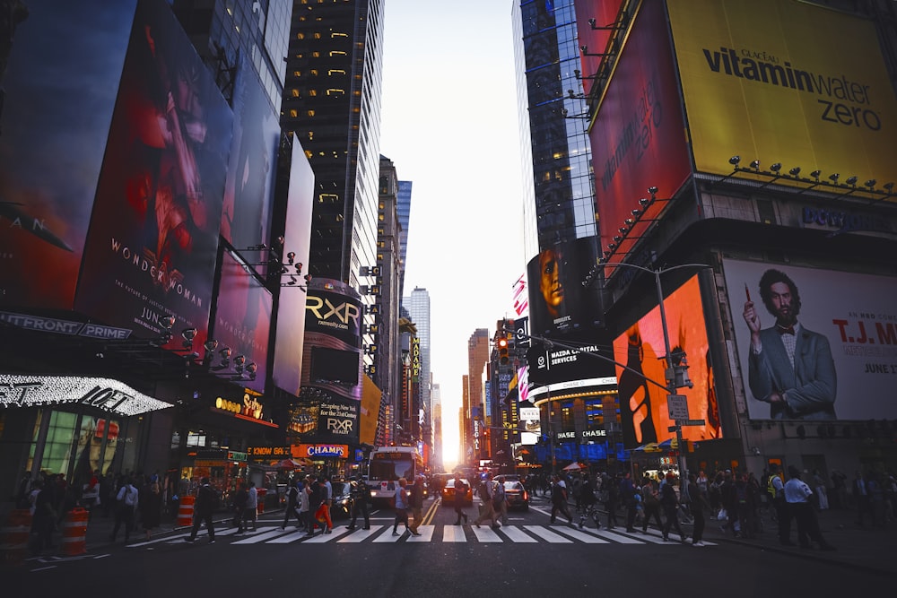 Time Square, New York during daytime