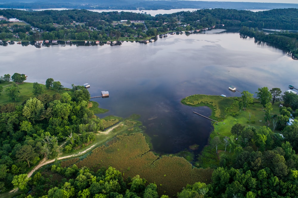 aerial photography of body of water at daytime