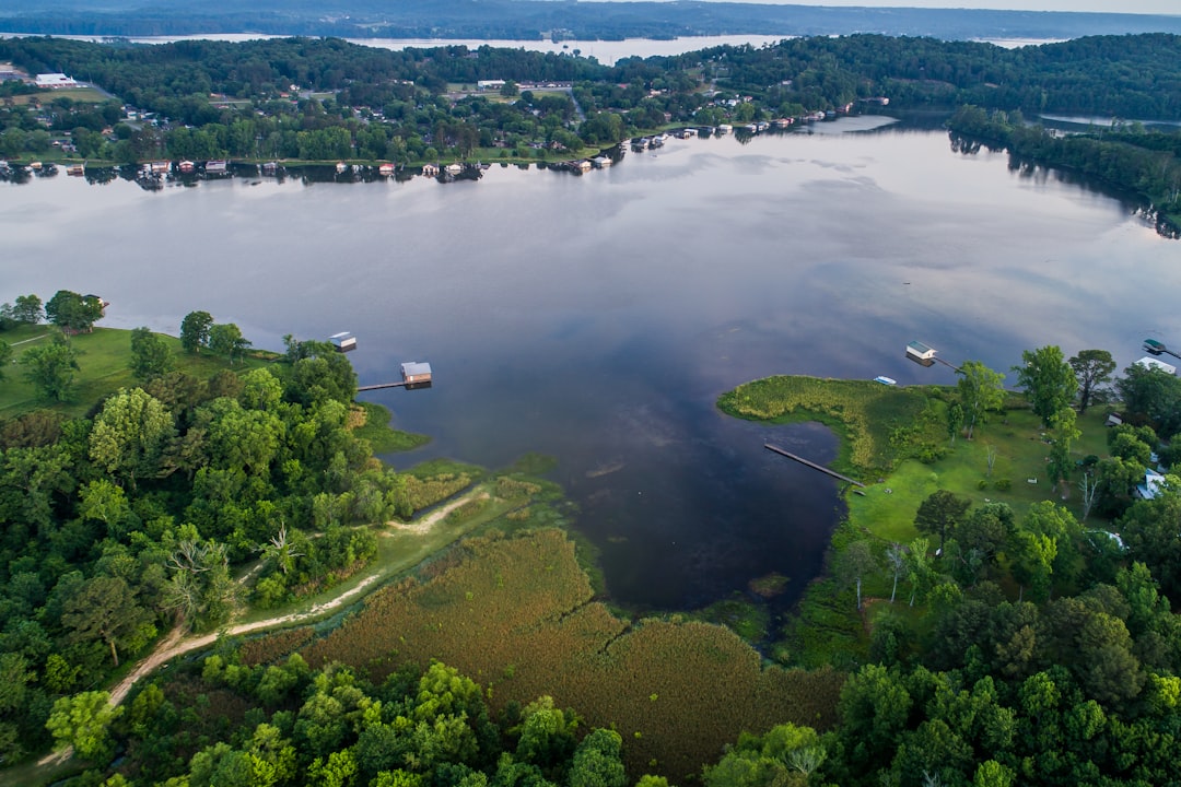 aerial photography of body of water at daytime