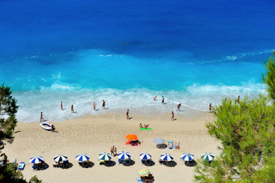 Strand op Rhodos