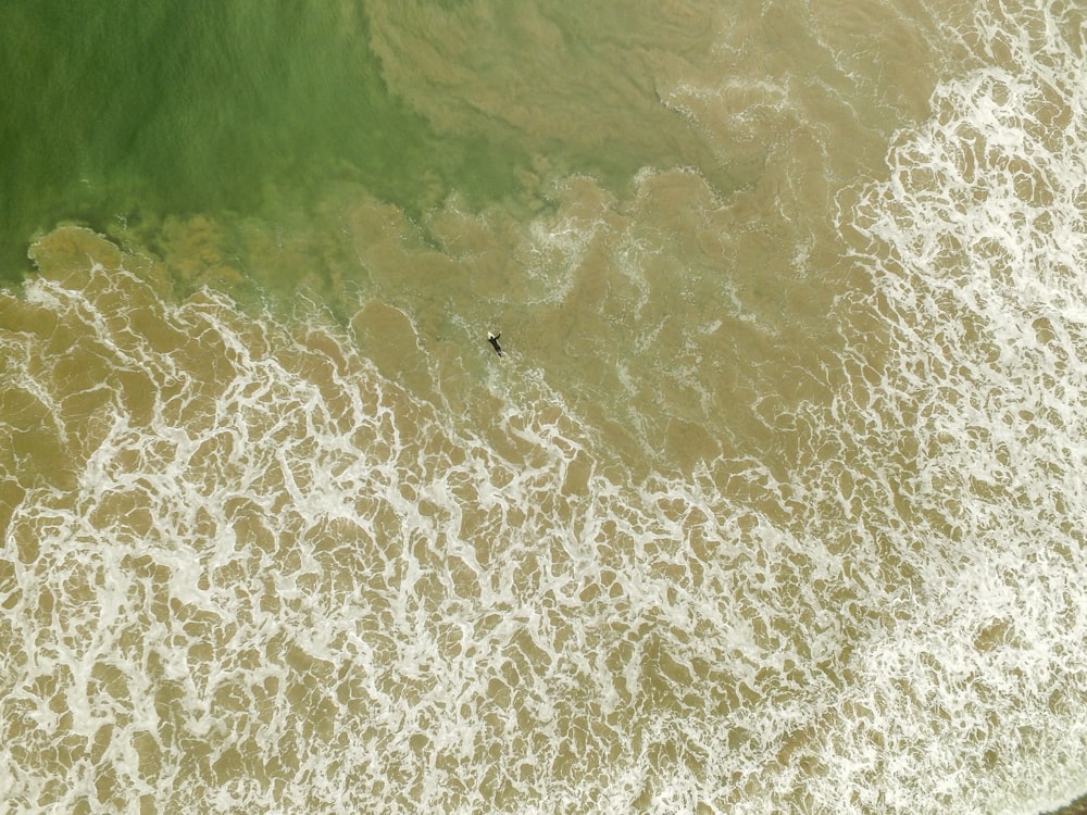 aerial view photography of ocean during daytime