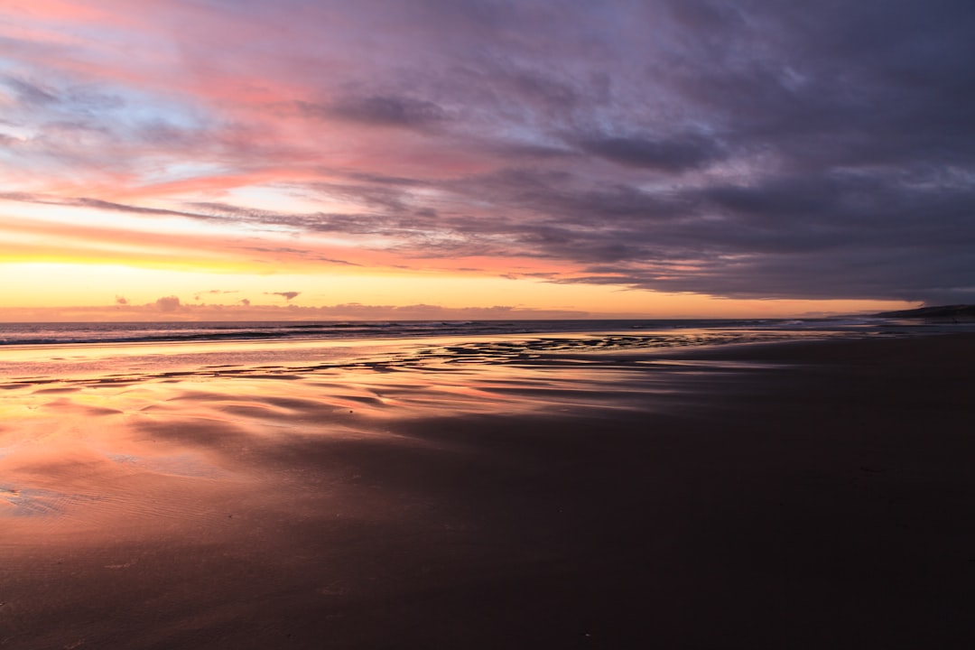 Ocean photo spot Port Waikato Piha