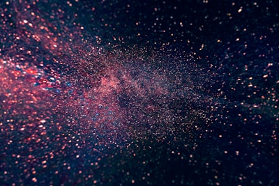 blue skies filled of stars