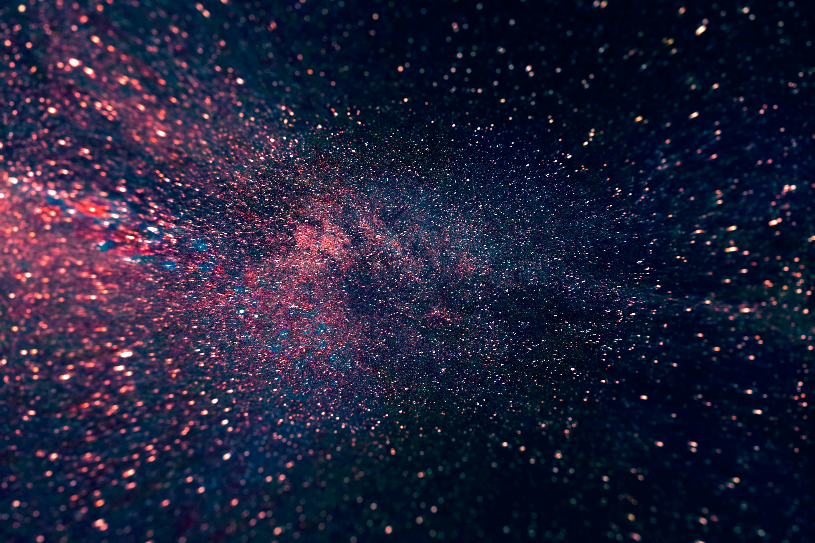 Outer Space using projectors