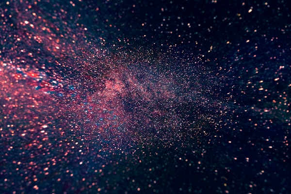 Smoke and light abstract