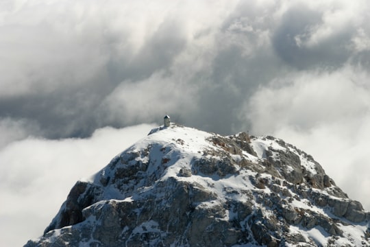 photo of mountain with snow in Triglav Slovenia