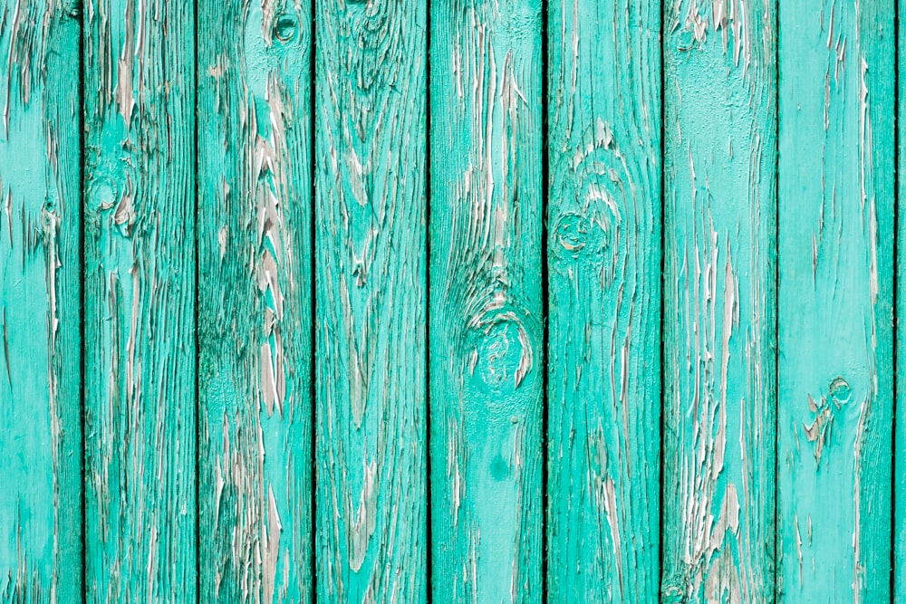 Turquoise wooden wall photo by Maarten Deckers ...