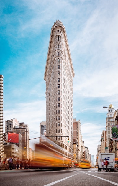 Flatiron Building - から Front, United States