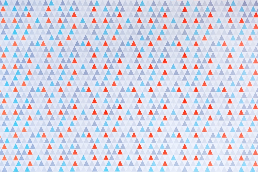 Um padrão de textura de triângulo.