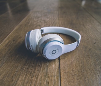 white Beats by Dr. Dre wireless headphones