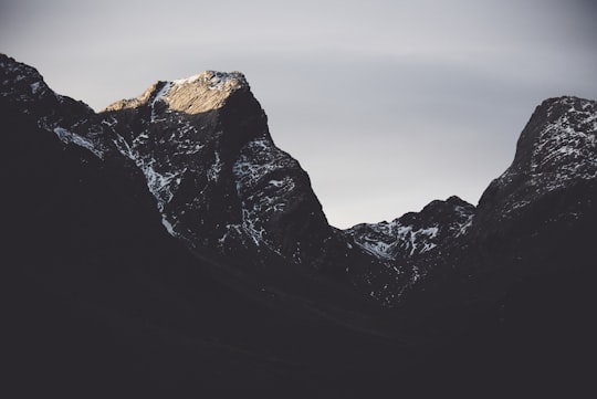 landscape photography of mountains in Lake Mackenzie Hut New Zealand