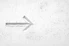 right arrow sign on wall
