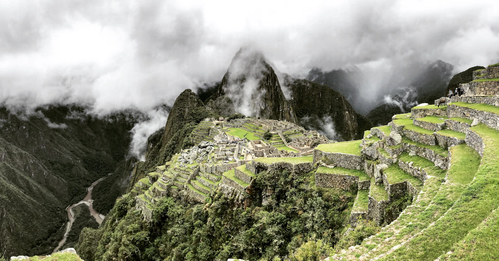 Ciudadela inca de Machu Picchu, Cusco, Perú