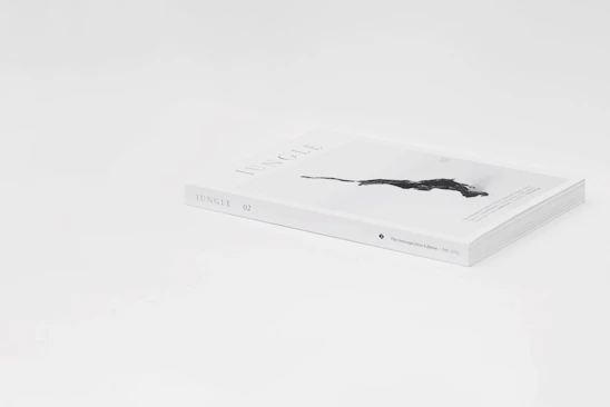 A sleek, glossy magazine spread featuring vibrant Caribbean-inspired visuals and elegant typography.