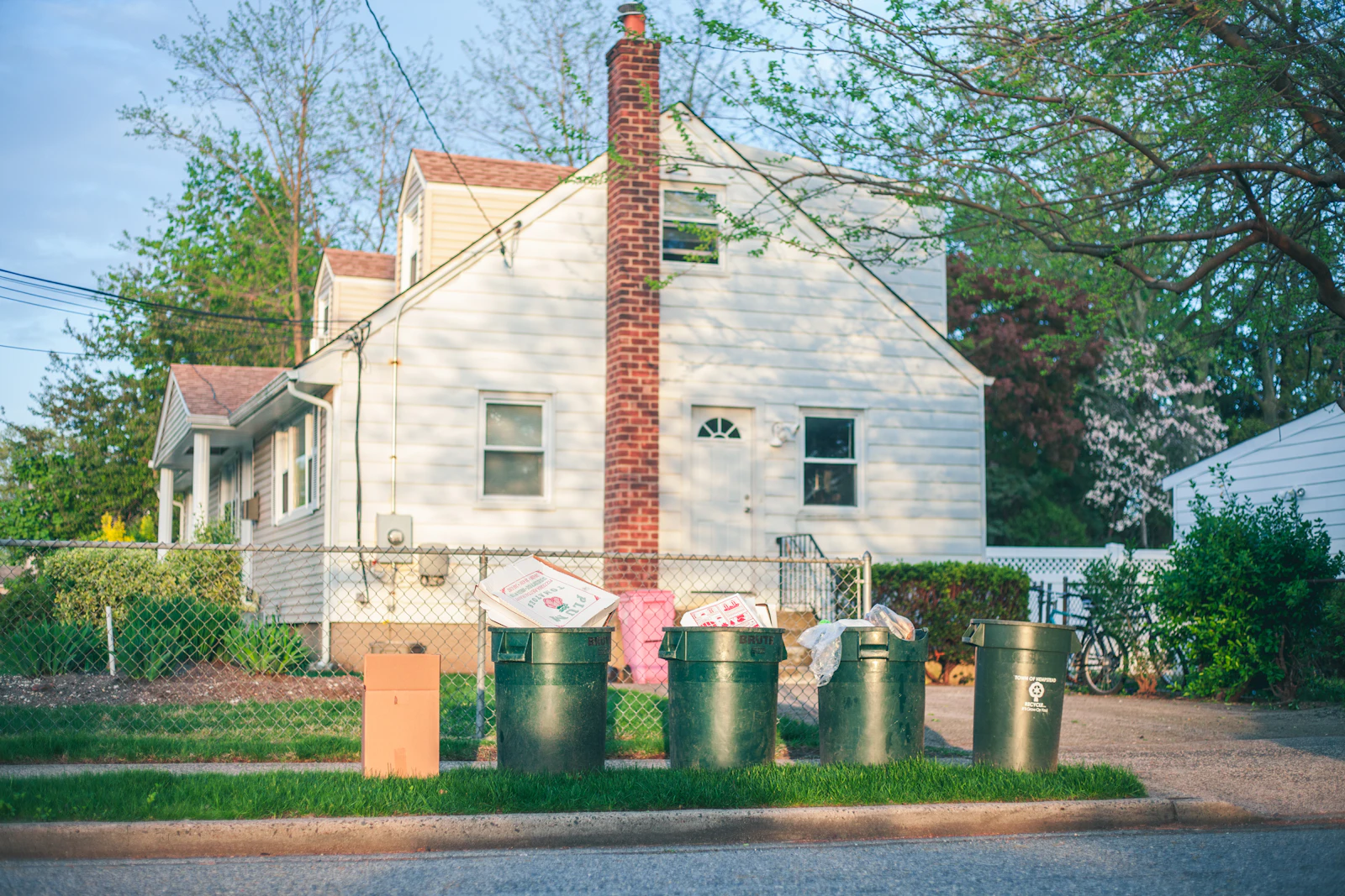 A family home with a warm, welcoming exterior