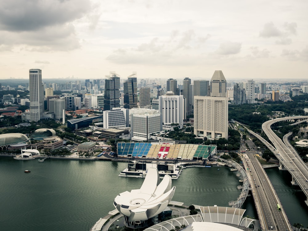 photo of high-rise buildings