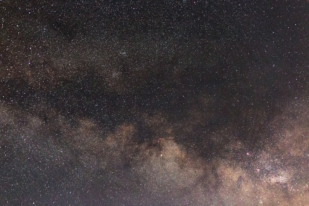low-angle of milky way