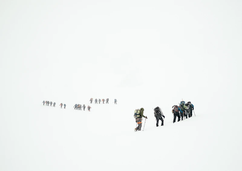 雪山登山ツアー