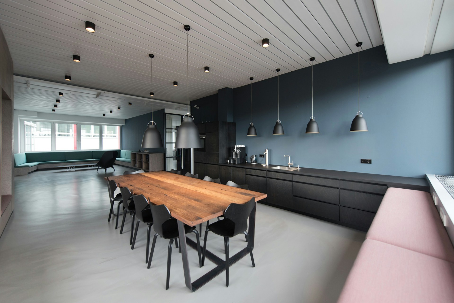 Commercial LED retrofit energy savings in an office workspace