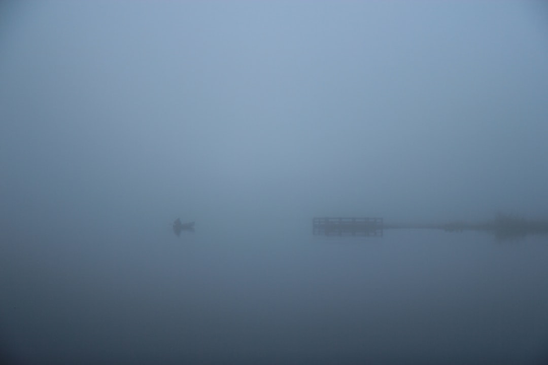 white and black building on body of water