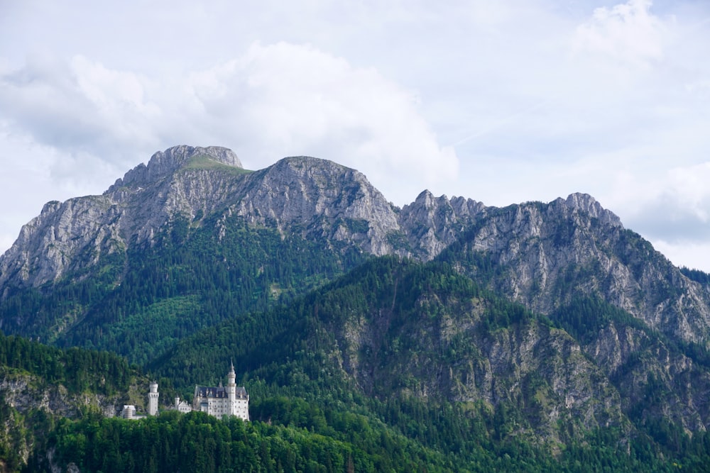 landscape photography of mountains