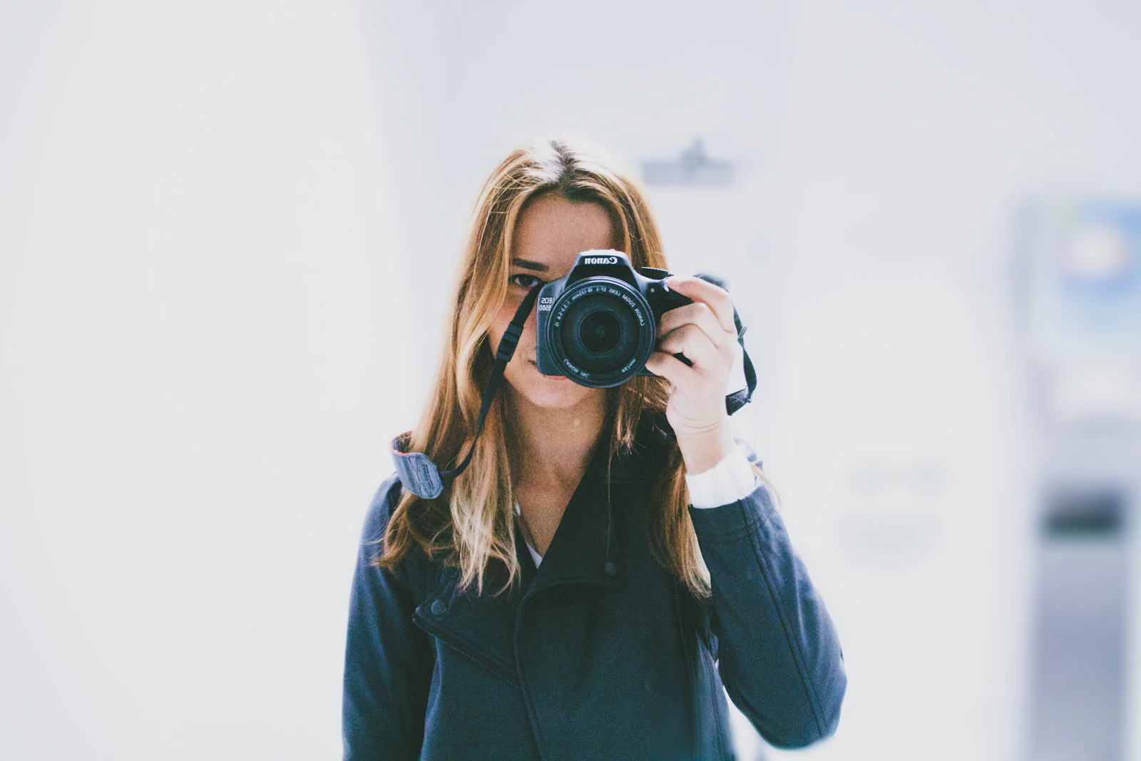 Lena Ochoa in her photography studio