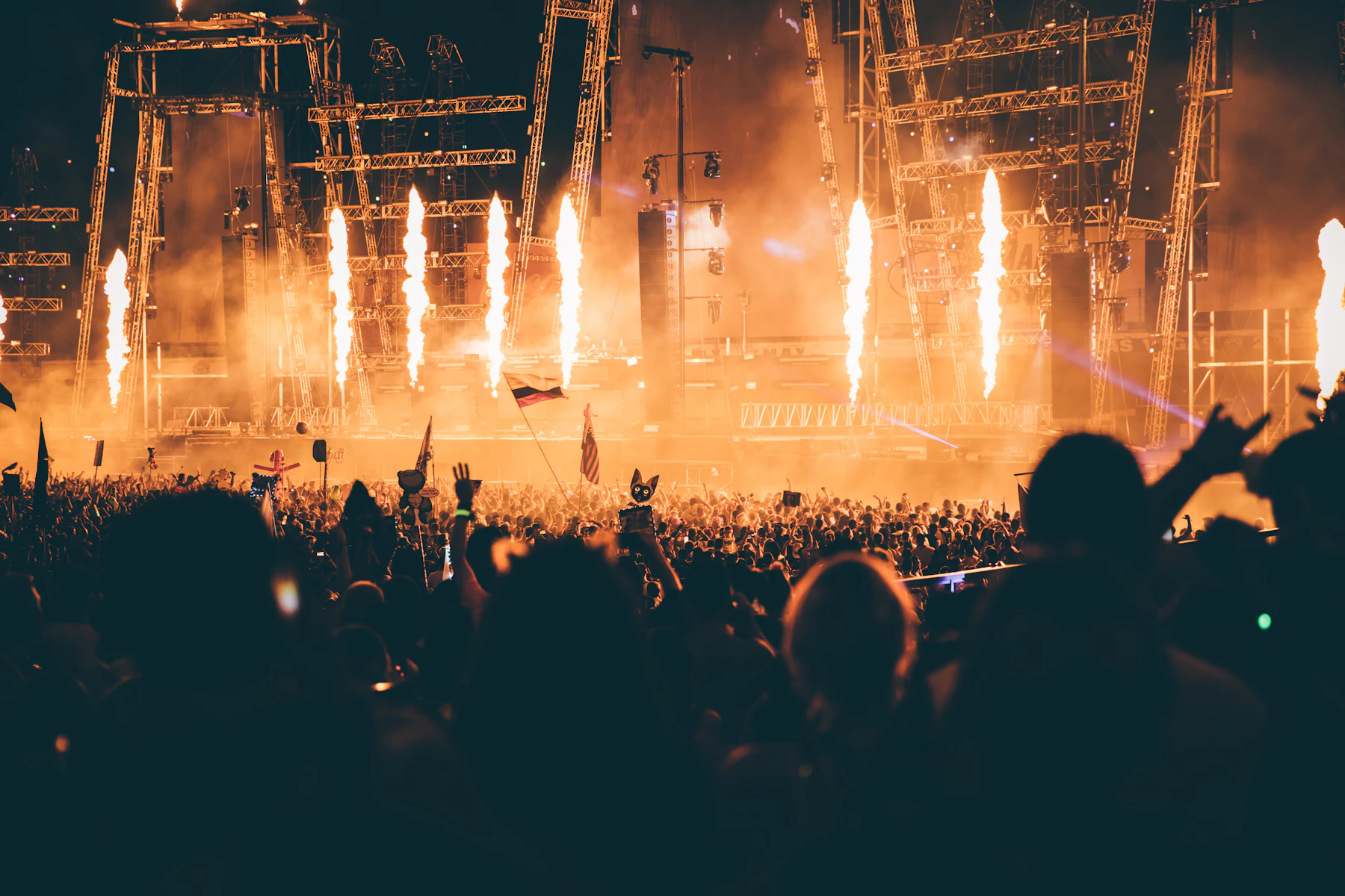 Live music audience