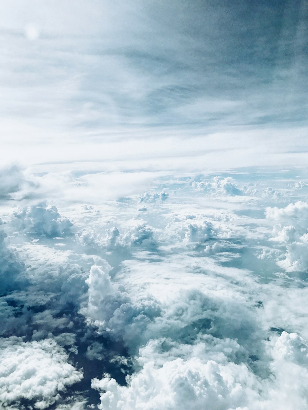 sea of clouds during daytime