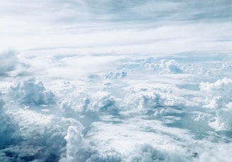 sea of clouds during daytime