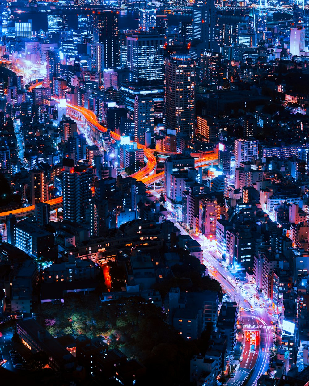 City lights