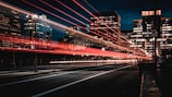 long exposure photography of road and cars