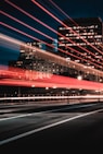 long exposure photography of road and cars