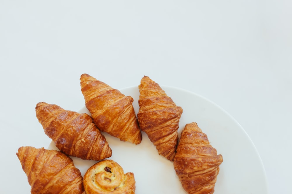 baked croissants