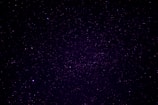 A vast expanse of a starry night sky filled with countless stars of varying brightness scattered across the dark canvas.