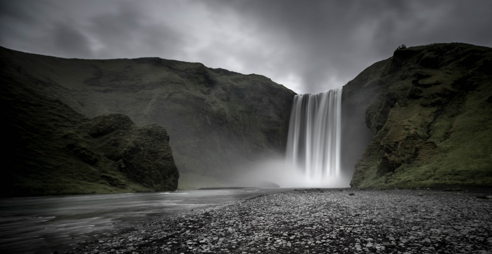 waterfalls scenery