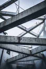 white concrete structure