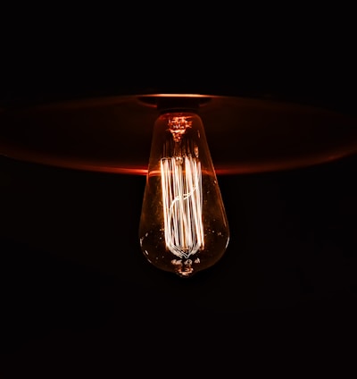 orange LED bulb