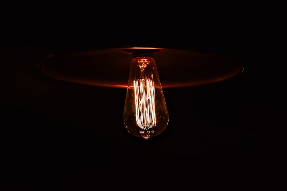 orange LED bulb