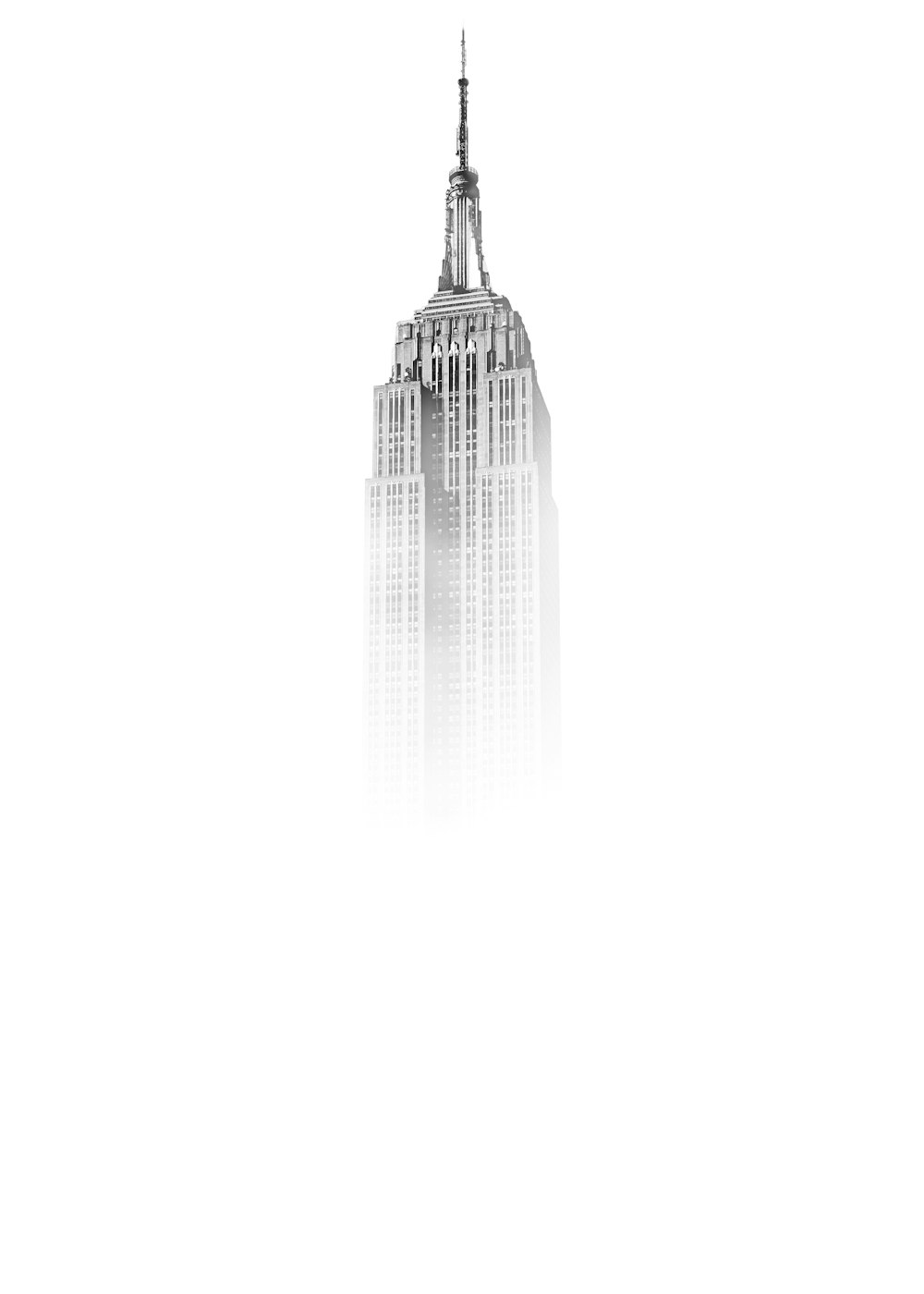 Skizze des Empire State Building