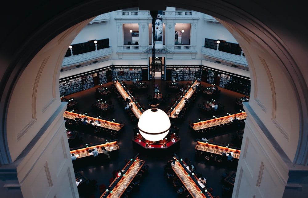 architectural photography of monument interior view