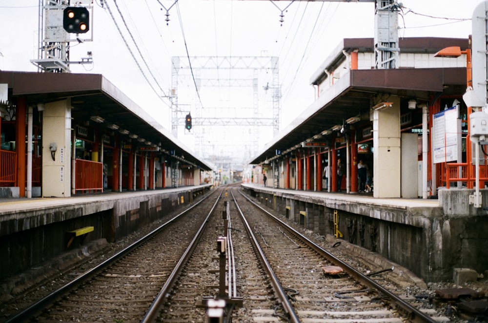 train station cable lines