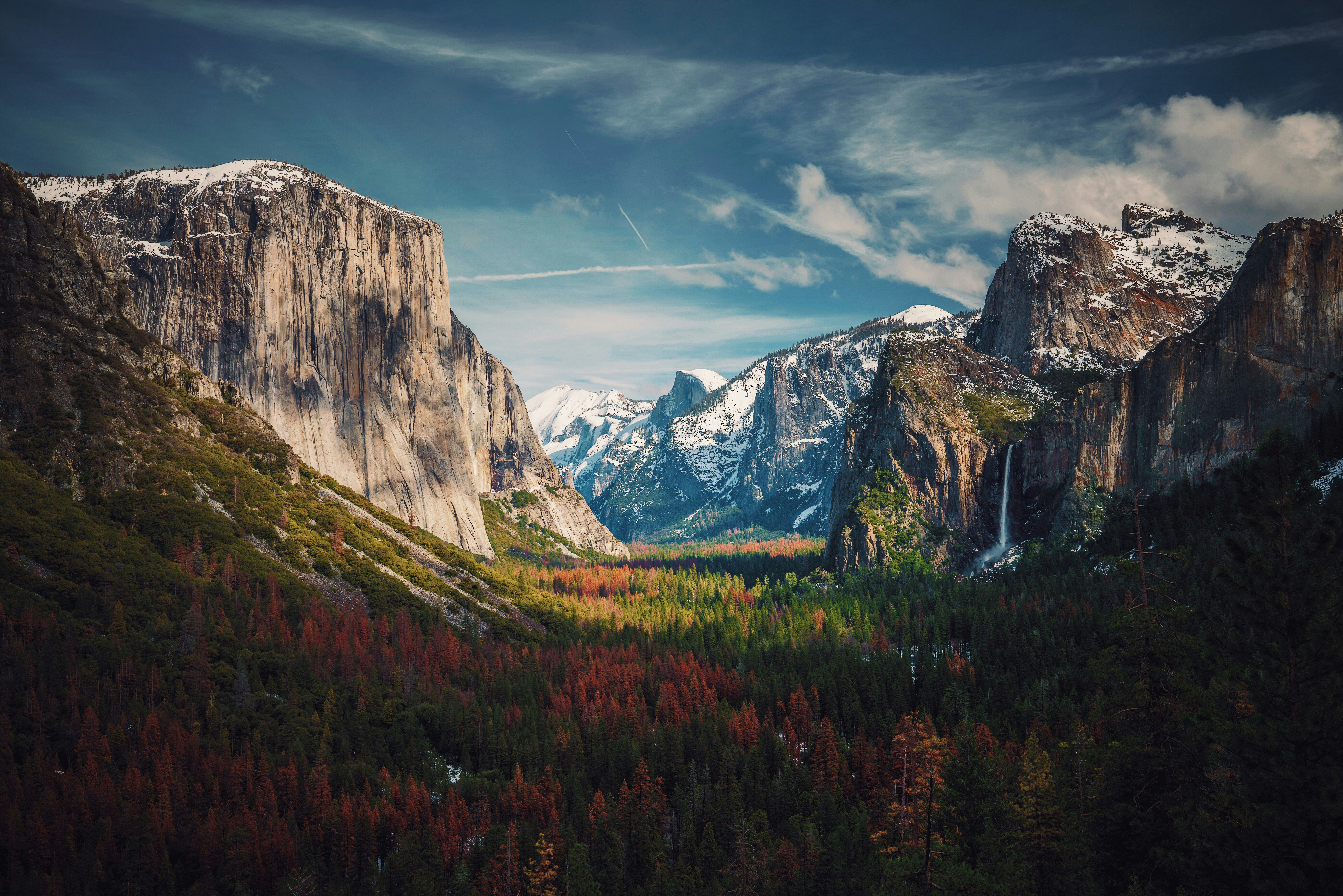 Yosemite national park landscape