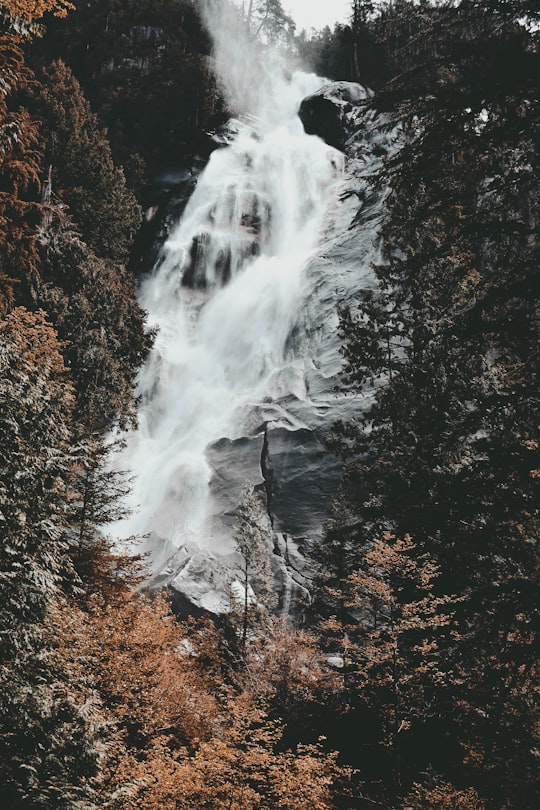 waterfalls in Stawamus Chief Provincial Park Canada